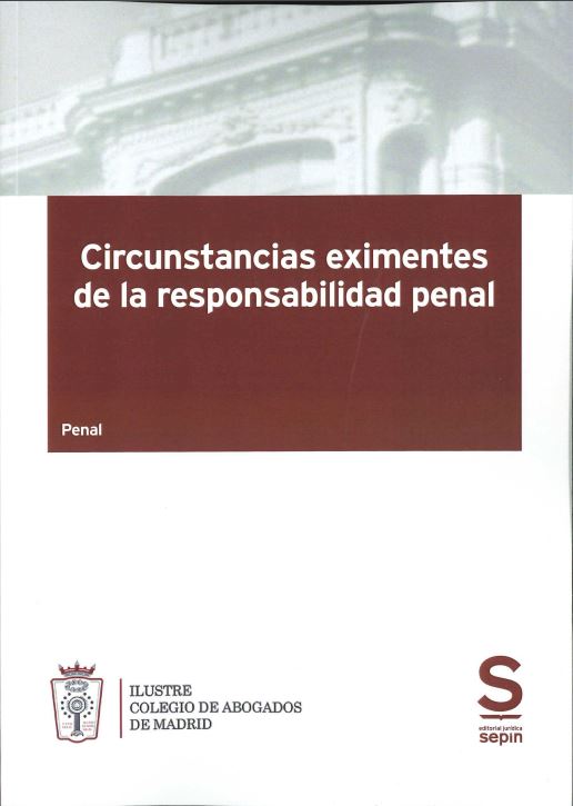 Imagen de portada del libro Circunstancias eximentes de la responsabilidad penal