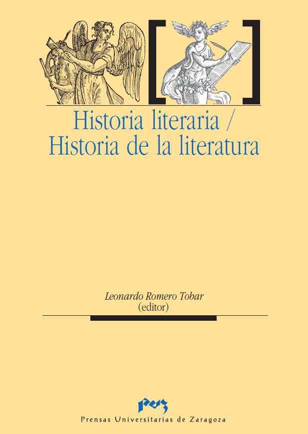 Imagen de portada del libro Historia literaria-historia de la literatura