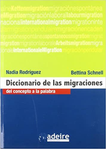 Imagen de portada del libro Diccionario de las migraciones