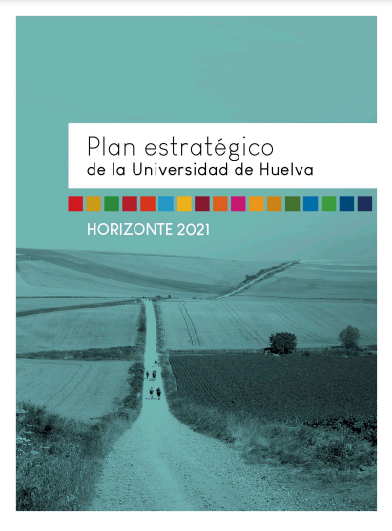 Imagen de portada del libro Plan estratégico de la Universidad de Huelva. Horizonte 2021