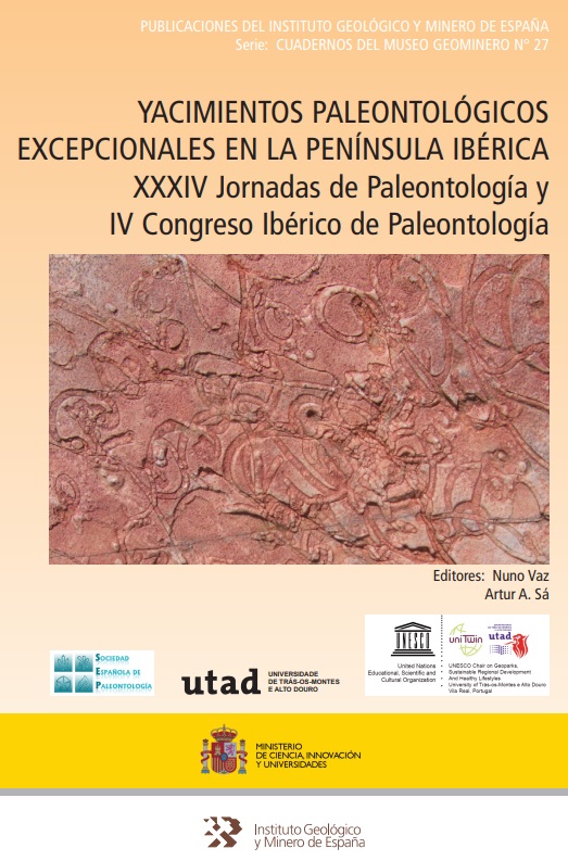 Imagen de portada del libro Yacimientos Paleontológicos Excepcionales en la Península Ibérica