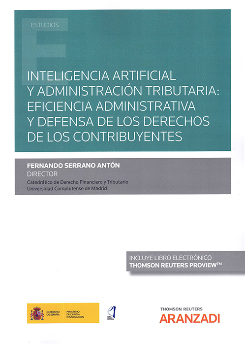 Imagen de portada del libro Inteligencia artificial y administración tributaria