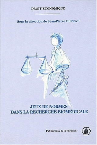 Imagen de portada del libro Jeux de normes dans la recherche biomédicale