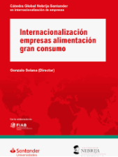 Imagen de portada del libro Internacionalización empresas alimentación gran consumo