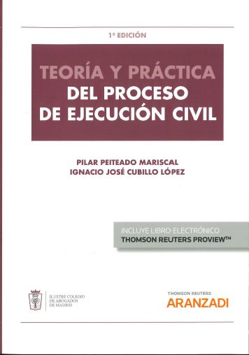 Imagen de portada del libro Teoría y práctica del proceso de ejecución civil