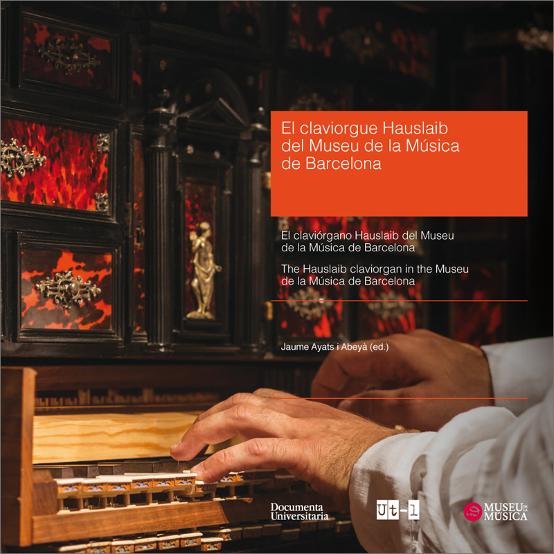 Imagen de portada del libro El claviorgue Hauslaib del Museu de la Música de Barcelona =