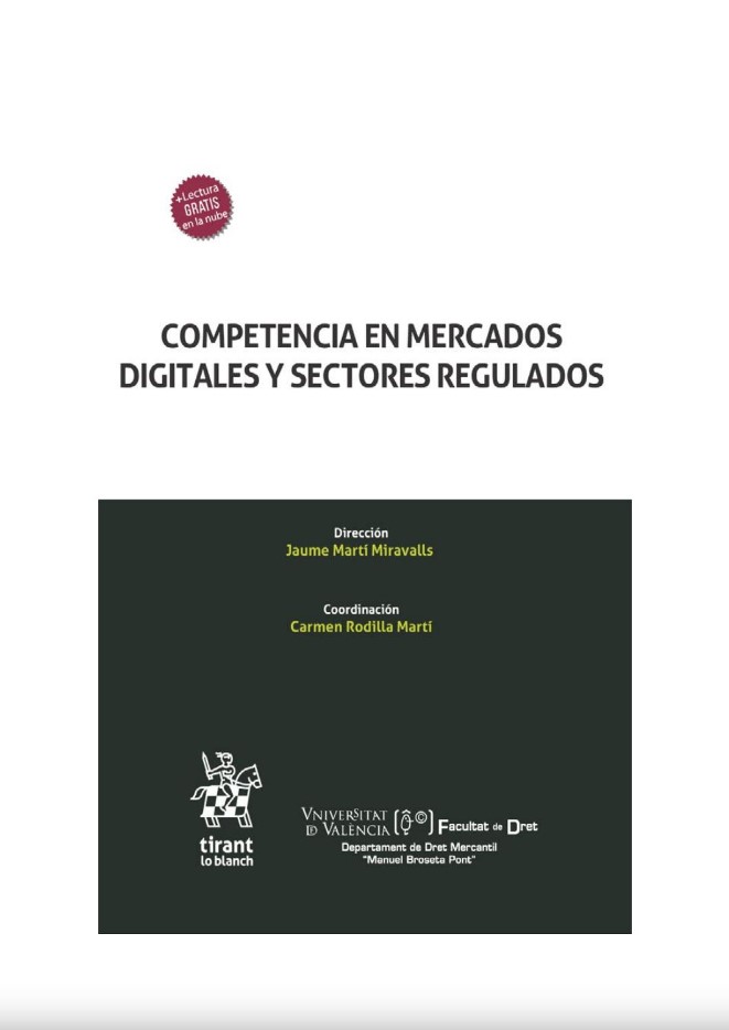 Imagen de portada del libro Competencia en mercados digitales y sectores regulados