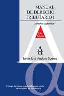 Imagen de portada del libro Manual de Derecho Tributario I. Derecho Sustantivo