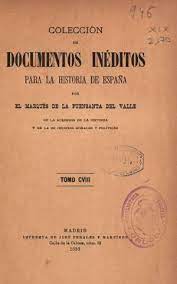 Imagen de portada del libro Colección de documentos inéditos para la historia de España