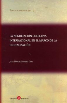 Imagen de portada del libro La negociación colectiva internacional en el marco de la digitalización