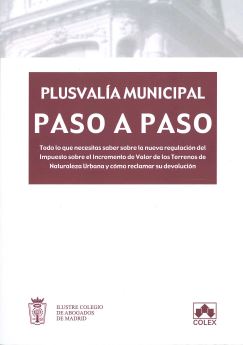 Imagen de portada del libro Plusvalía municipal: