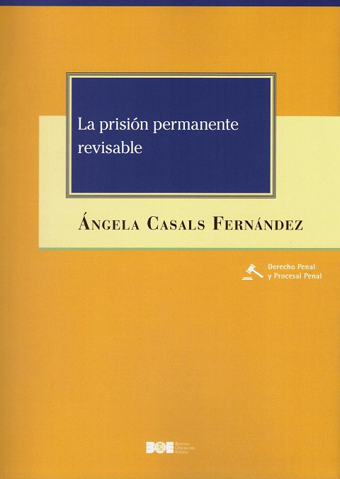 Imagen de portada del libro La prisión permanente revisable