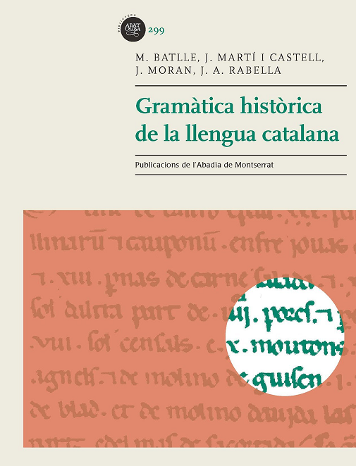 Imagen de portada del libro Gramàtica històrica de la llengua catalana