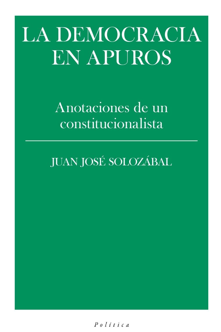 Imagen de portada del libro La democracia en apuros