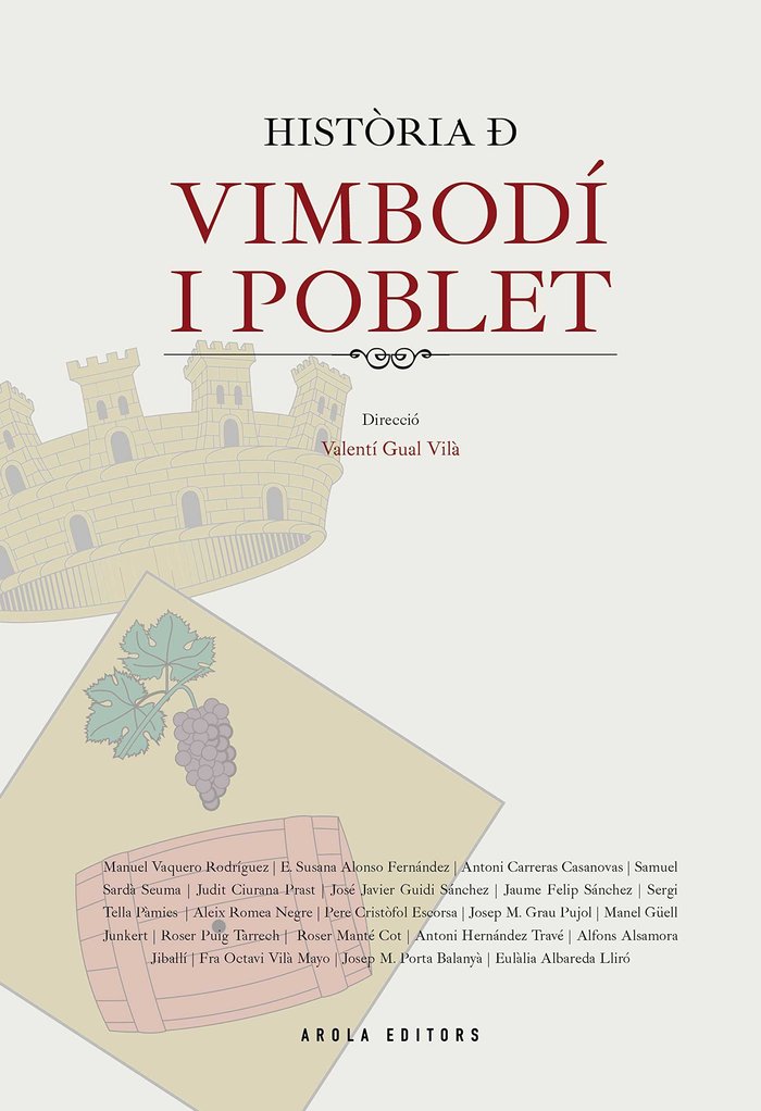 Imagen de portada del libro Història de Vimbodí i Poblet