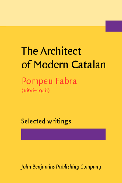 Imagen de portada del libro The architect of modern Catalan