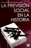 Imagen de portada del libro La previsión social en la historia