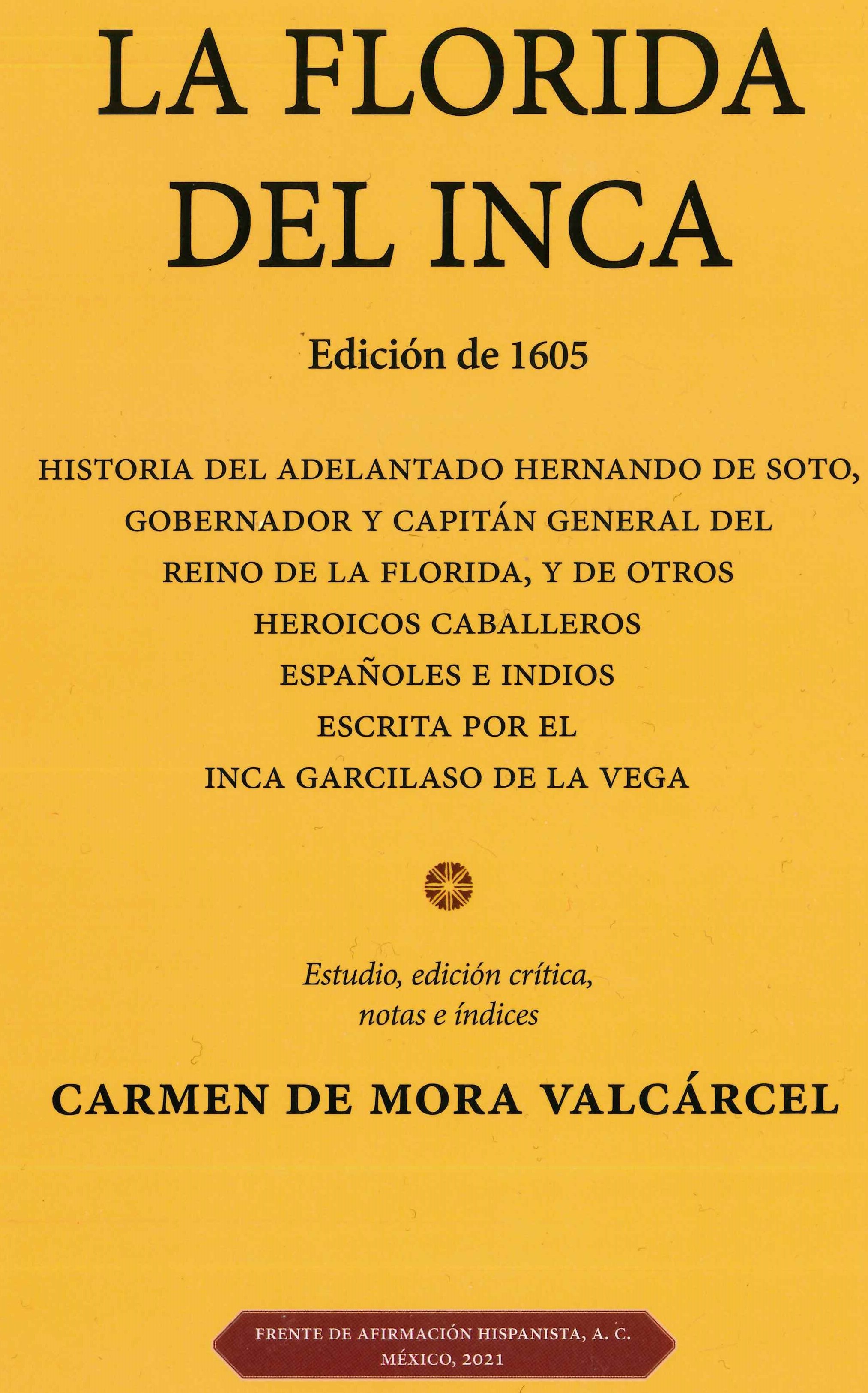 Imagen de portada del libro La Florida del Inca