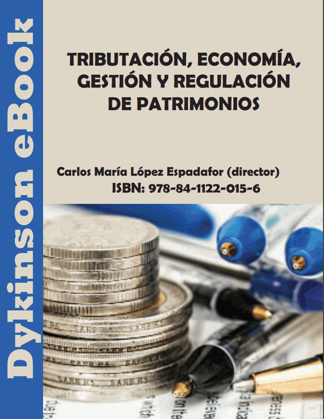 Imagen de portada del libro Tributación, economía, gestión y regulación de patrimonios