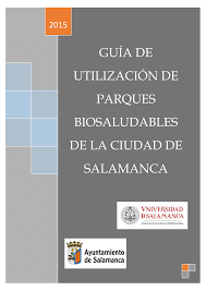 Imagen de portada del libro Guía de utilización de parques biosaludables de la ciudad de Salamanca