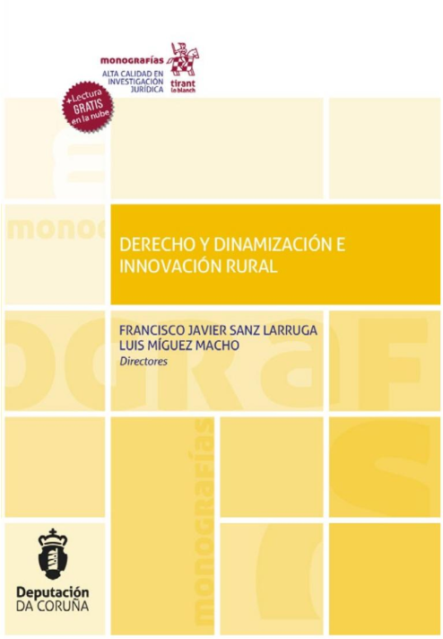 Imagen de portada del libro Derecho y dinamización e innovación rural