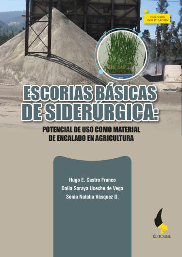 Imagen de portada del libro Escorias básicas de Siderúrgica: potencial de uso como material de encalado en agricultura