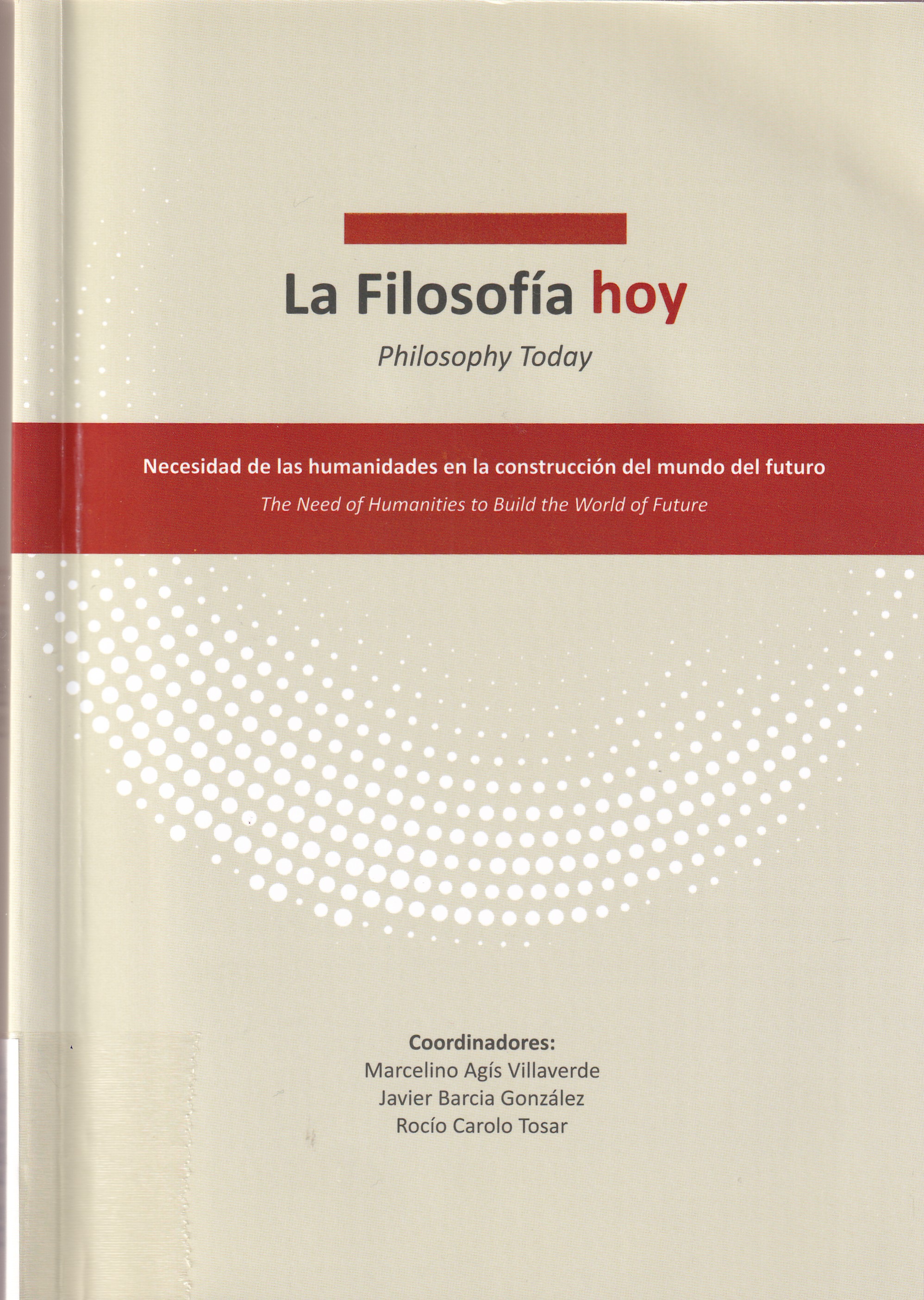 Imagen de portada del libro La filosofía hoy