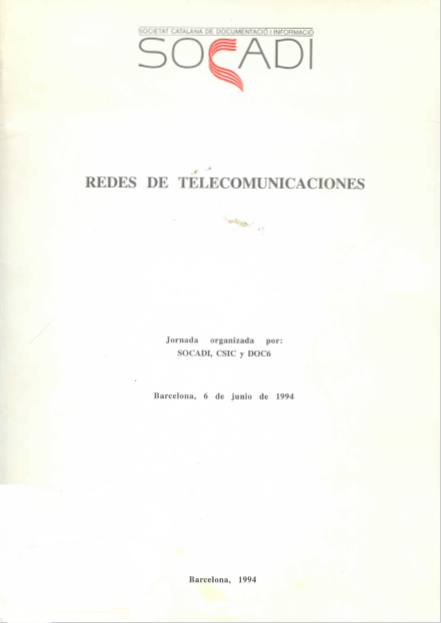 Imagen de portada del libro Redes de telecomunicaciones