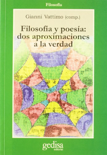 Imagen de portada del libro Filosofía y poesía