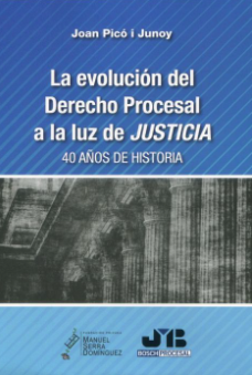 Imagen de portada del libro La evolución del Derecho procesal a la luz de "Justicia"