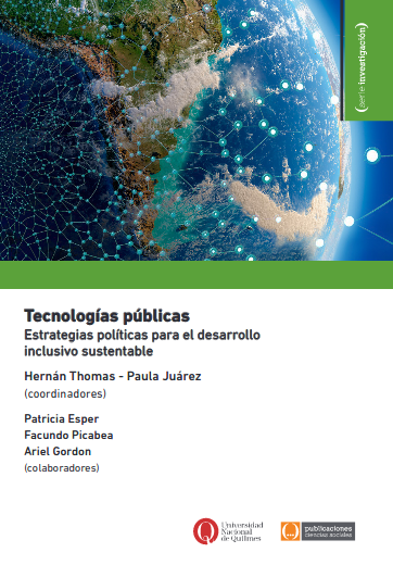 Imagen de portada del libro Tecnologías públicas.