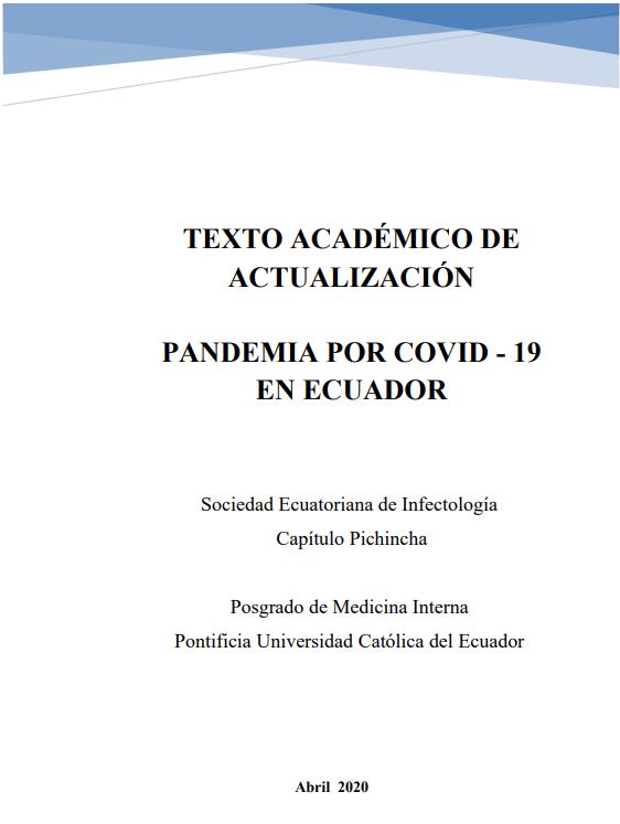 Imagen de portada del libro Pandemia por covid-19 en Ecuador