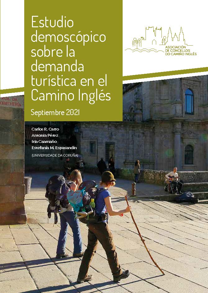 Imagen de portada del libro Estudio demoscópico sobre la demanda turística en el Camino Inglés
