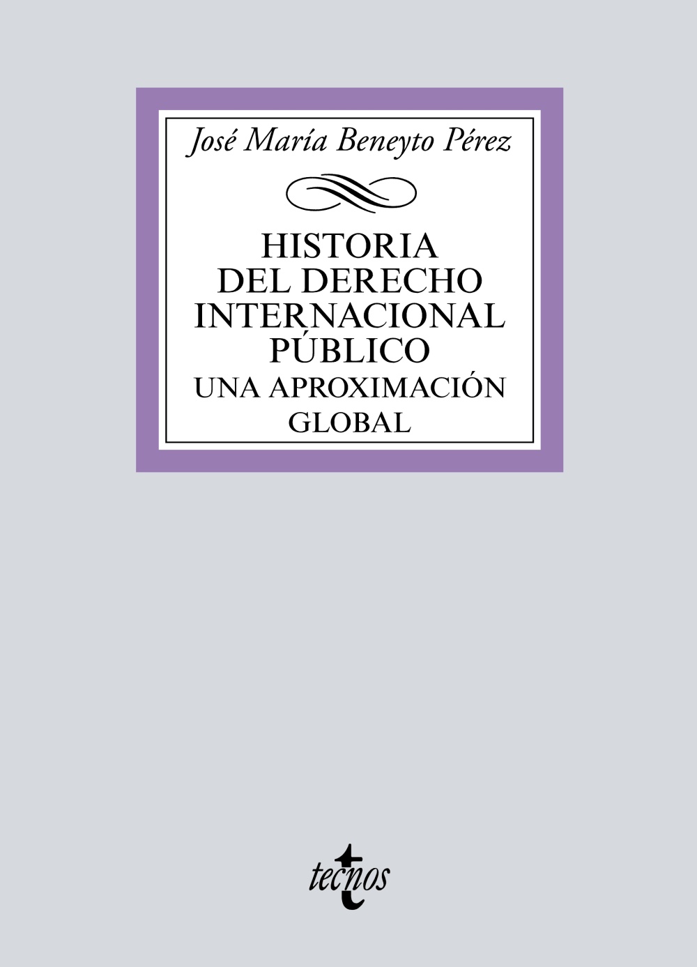 Imagen de portada del libro Historia del Derecho Internacional Público