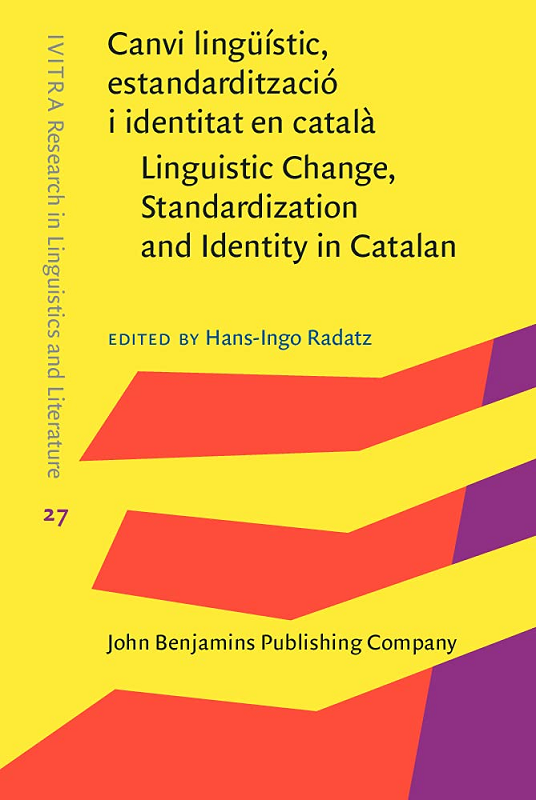 Imagen de portada del libro Canvi lingüístic, estandardització i identitat en català