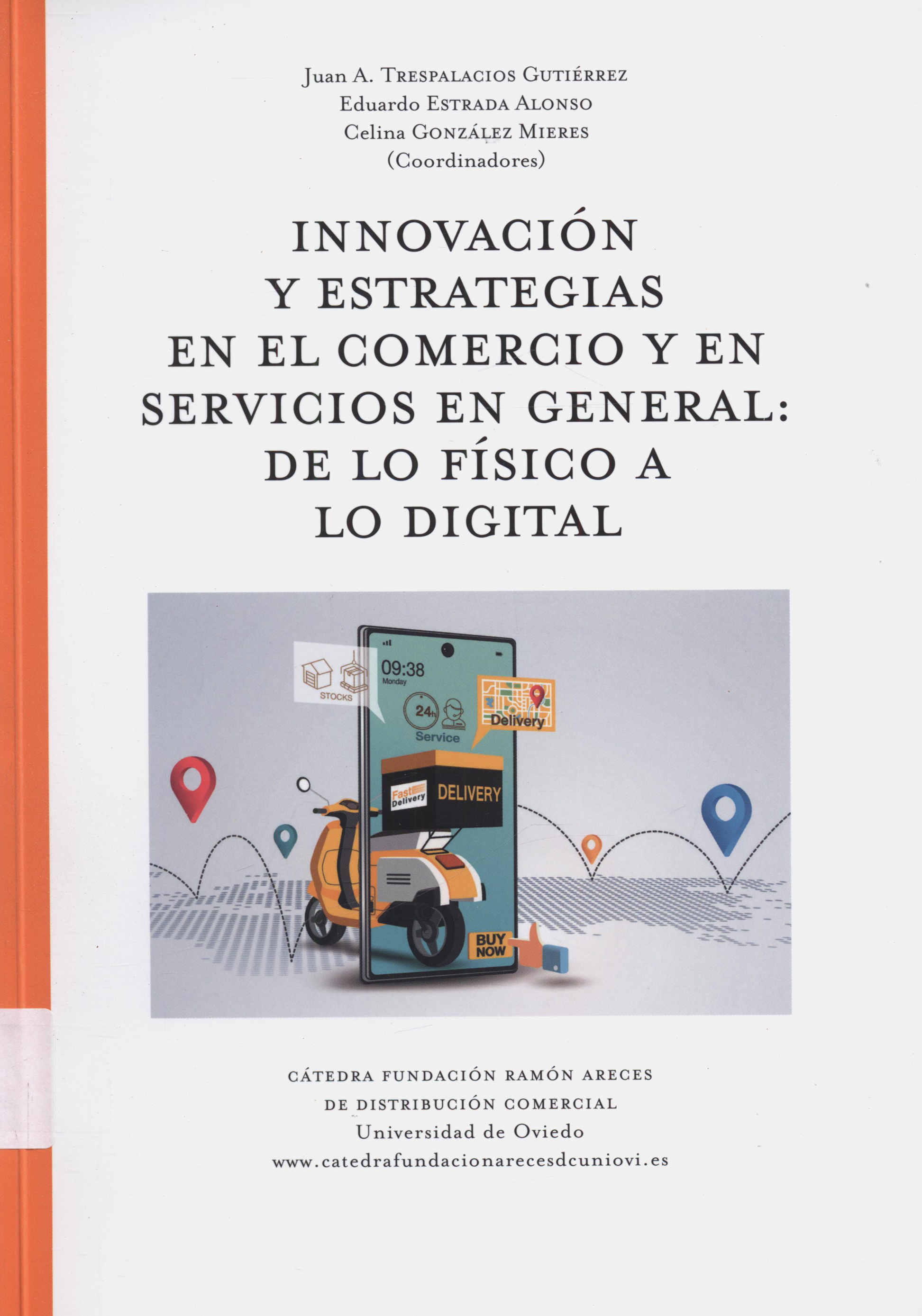 Imagen de portada del libro Innovación y estrategias en el comercio y en servivios en general