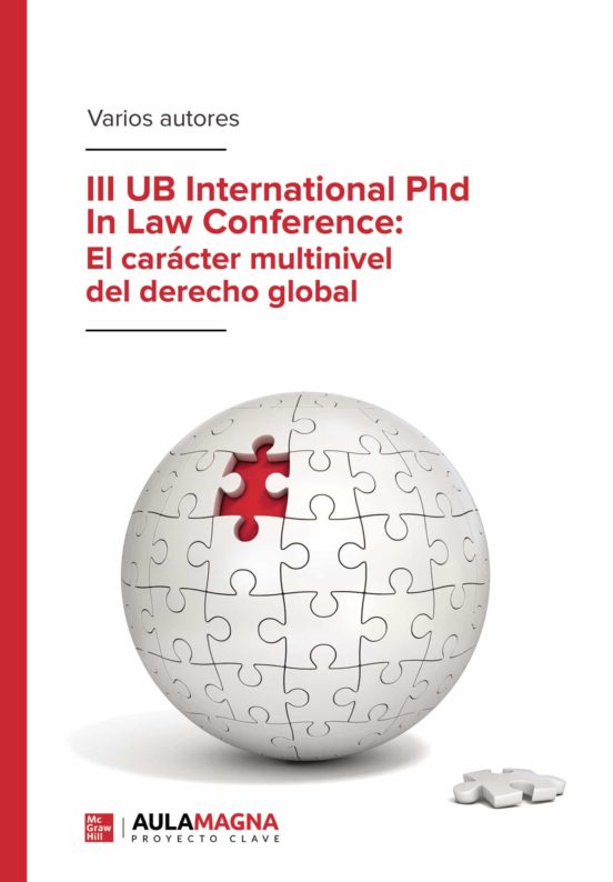 Imagen de portada del libro III UB Internacional Phd In Law Conference