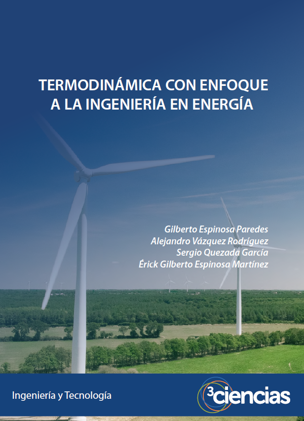 Imagen de portada del libro Termodinámica con enfoque a la ingeniería en energía