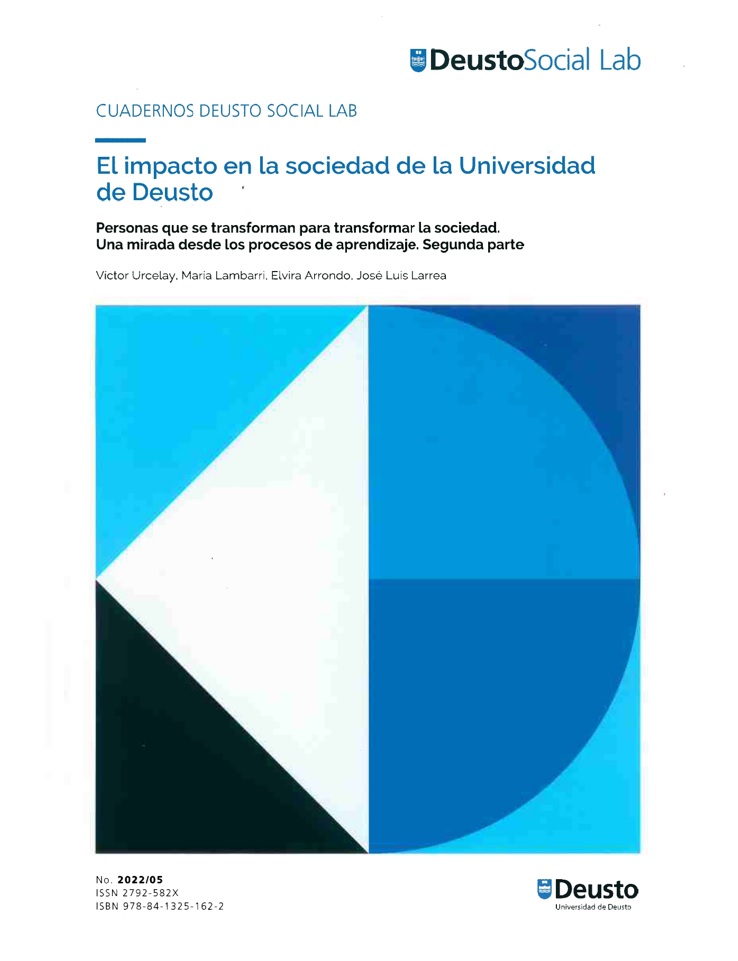 Imagen de portada del libro El impacto en la sociedad de la Universidad de Deusto