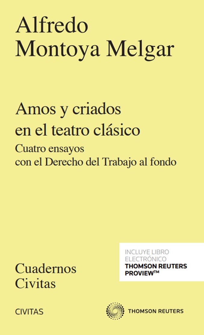 Imagen de portada del libro Amos y criados en el teatro clásico