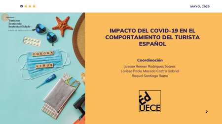 Imagen de portada del libro Impacto del covid-19 en el comportamiento del turista español