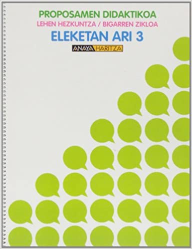 Imagen de portada del libro Eleketan ari 3