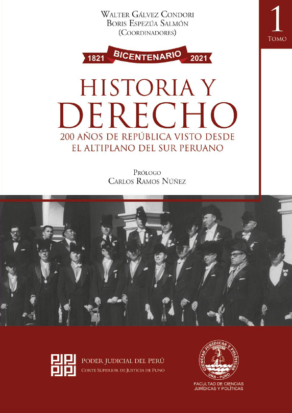 Imagen de portada del libro Historia y Derecho - Tomo 1