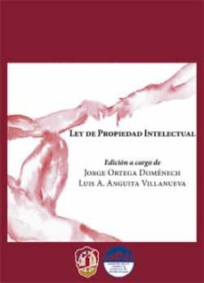 Imagen de portada del libro Ley de propiedad intelectual