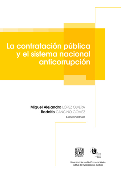 Imagen de portada del libro La contratación pública y el sistema nacional anticorrupción