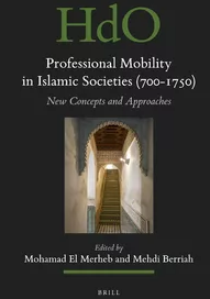 Imagen de portada del libro Professional Mobility in Islamic Societies (700-1750)