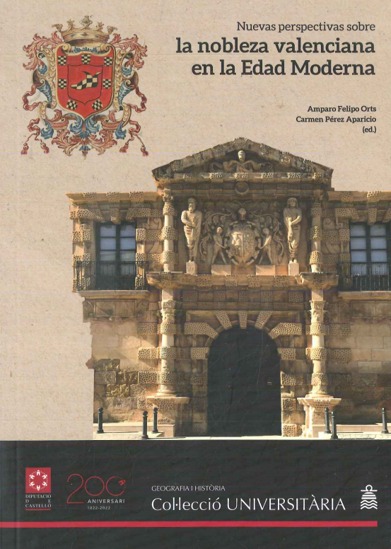 Imagen de portada del libro Nuevas perspectivas sobre la nobleza valenciana en la Edad Moderna