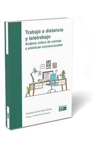 Imagen de portada del libro Trabajo a distancia y teletrabajo