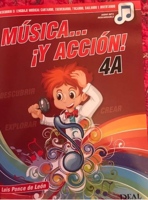 Imagen de portada del libro Música... ¡Y Acción! 4A