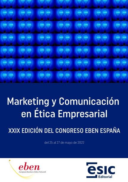 Imagen de portada del libro Marketing y comunicación en ética empresarial. XXIX edición del Congreso EBEN España